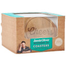Jamie Oliver Bar Coasters - Acacia (Set of 4)