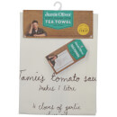Jamie Oliver Tomato Sauce Recipe Tea Towel - White