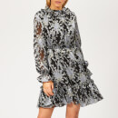 Ted Baker Women's Florae Graceful Ruffle Skater Dress - Black