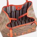 Guess Women's Vikky Tote Bag - Brown/Orange