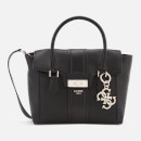 Guess Women's La Hip Flap Satchel - Black