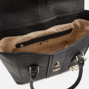 Guess Women's La Hip Flap Satchel - Black
