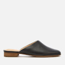 Clarks Women's Pure Blush Leather Mules - Black