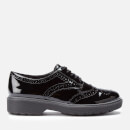 Clarks Women's Alexa Darcy Patent Brogues - Black