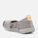 Clarks Women's Tri Adapt Nubuck Flats - Grey