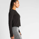 IdealFit Pro Tech Crew Sweatshirt - Black