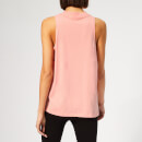 Puma Women's Classics Logo Tank Top - Peach Bud