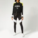 Puma Women's Chase Crew Neck Sweatshirt - Cotton Black