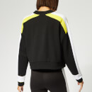 Puma Women's Chase Crew Neck Sweatshirt - Cotton Black