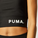 Puma Women's Chase Crop Top - Puma Black