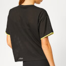 Puma Women's Chase Mesh Short Sleeve T-Shirt - Puma Black