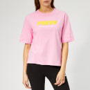 Puma Women's Tz Short Sleeve T-Shirt - Pale Pink