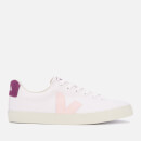 Veja Women's Esplar SE Canvas Low Top Trainers - White/Petale/Berry