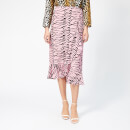 RIXO Women's Gracie Tiger Skirt - Pink