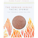 The Konjac Sponge Company The Elements Fire Facial Sponge - Purifying Volcanic Scoria 30g