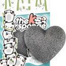 The Konjac Sponge Company K-Sponge Heart Sponge - Bamboo Charcoal 12g