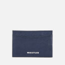 Whistles Women's Metallic Card Holder - Navy