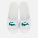 Lacoste Men's Croco Slide 119 1 Sandals - White/Green