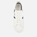Lacoste Men's Sideline 119 3 Leather Trainers - Off White/Navy