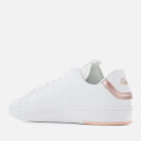 Lacoste Women's Carnaby Evo Light-WT 1193 Leather Trainers - White/Light Pink
