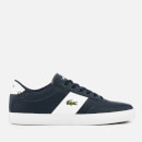 Lacoste Men's Court-Master 119 2 Perforated Leather Trainers - Navy/White