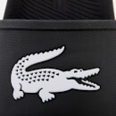 Lacoste Men's Croco Slide 119 1 Sandals - Black/White