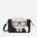 Karl Lagerfeld Women's K/Ikonik Triple Pouch - Black