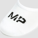 Chaussettes invisibles pour femme - Blanches - UK 3-6 - Blanc