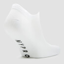 Chaussettes courtes pour homme - Noir - UK 6-8 - Blanc