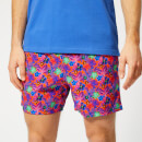Vilebrequin Men's Moorise Floral Swim Shorts - Bright Orange