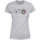 Nintendo Super Nintendo SNES Controller Pad Women's T-Shirt - Grey
