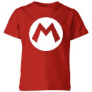 Nintendo Super Mario Logo Kid's T-Shirt - Red