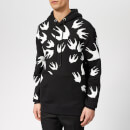 McQ Alexander McQueen Men's Swallow Swarm Pullover Hoodie - Darkest Black