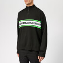 McQ Alexander McQueen Men's Technical Half Zip Track Top - Darkest Black