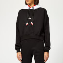 MSGM Women's Balloon Sleeve Hoodie - Black
