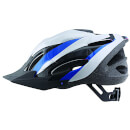 ETC Zephyr Dial Fit Adult Cycling Helmet - Silver/Black/Blue