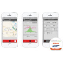 Cateye Padrone Smart Bluetooth Bike Computer (Andriod iOs Compatible)