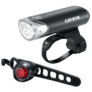 Cateye Front EL135 and Rear Orb LED Light Set