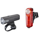Cateye Sync Core Front and Sync Kinetic Rear LED USB Rechargeable Light Set