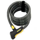 OnGuard Doberman 8028 Coil Cable Lock - 185cm x 12mm