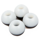 Helinox Chair Ball Feet (4 Pieces) - White/Black - Large (55mm)