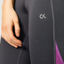 Calvin Klein Performance Women's 7/8 Tights - Gunmetal/Sparkling Grape