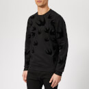 McQ Alexander McQueen Men's Swallow Swarm Sweatshirt - Darkest Black