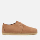 Clarks Originals Women's Ashton Nubuck Lace Up Shoes - Light Tan