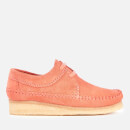 Clarks Originals Women's Weaver Suede Shoes - Coral