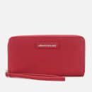 Armani Exchange Women's Wristlet Purse - Royal Red