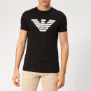 Emporio Armani Men's Large GA Eagle Logo T-Shirt - Nero
