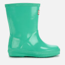 Hunter Toddler's First Classic Gloss Wellies - Ocean Swell