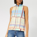 Gestuz Women's Ambina Top - Multi Check