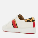 MICHAEL MICHAEL KORS Women's Irving Stripe Cupsole Trainers - Optic White/Natural